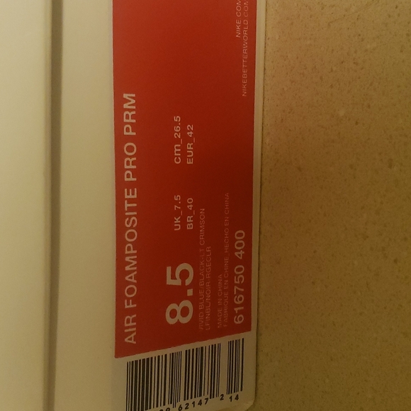 Air Foamposite One - SpiderMan - Picture 5 of 5